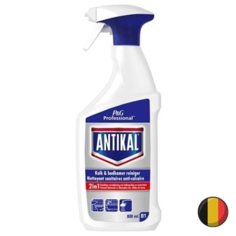 Antikal Kalkreiniger Professional 2w1 Spray Środek na Kamień Odkamieniacz 800 ml (Belgia)