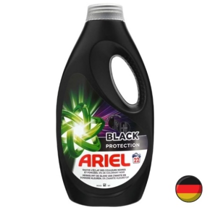 Ariel Black Protection Żel do Prania Czarnego 22 prania (Niemcy)