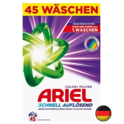 Ariel Farbschutz Proszek do Prania Koloru 45 prań (Niemcy)