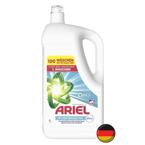 Ariel Universal Febreze Uniwersalny Żel do Prania 100 prań (Niemcy)