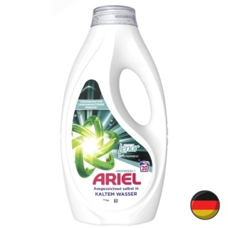 Ariel Universal+ Touch of Lenor Żel do Prania Białych i Jasnych Tkanin 20 prań (Niemcy)