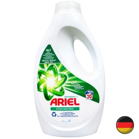 Ariel Universal+ Uniwersalny Żel do Prania 20 prań (Niemcy)