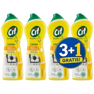 Cif Citron Mleczko do Czyszczenia 750 ml 3+1 CZWARTY GRATIS