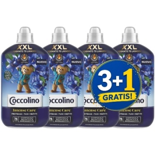Coccolino Campanula Selvatica e Bergamotto Płyn do Płukania XXL Kwiatowy Bergamotka 76 prań 3+1 CZWARTY GRATIS
