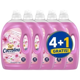 Coccolino Sensazione Seta Płyn do Płukania 3 l 4+1 PIĄTY GRATIS