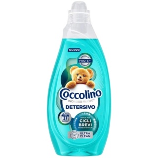 Coccolino Ultra Clean Wonder Wash Uniwersalny Żel do Prania do Krótkich Cykli 15 minut 37 prań