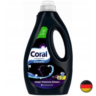 Coral Black Żel do Prania Ciemnych Tkanin 23 prania (Niemcy)
