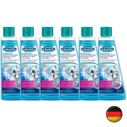Dr Beckmann Środek Płyn do Czyszczenia Pralki Zestaw 6 x 250 ml (Niemcy)