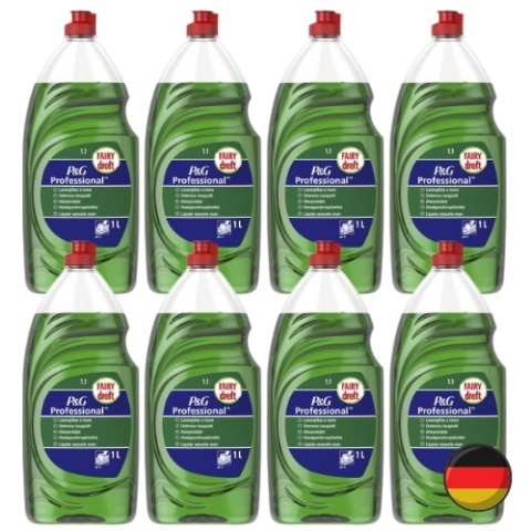 Fairy Dreft Original Professional Płyn Koncentrat do Mycia Naczyń 8x1L = 8L (Niemcy)