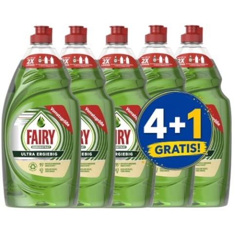Fairy Ultra Original Płyn do Naczyń 900 ml 4+1 PIĄTY GRATIS