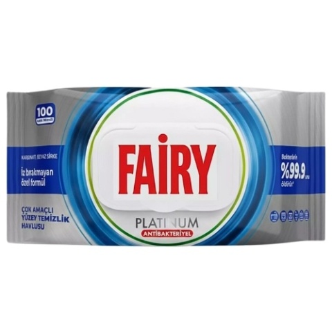Fairy Uniwersalne Chusteczki Czyszczące Antybakteryjne XXL 100 szt.