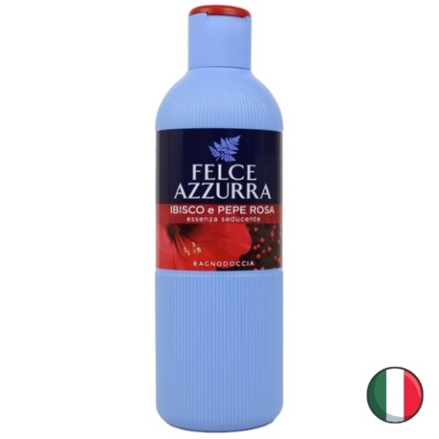Felce Azzurra Żel pod Prysznic Ibisco e Pepe Rosa Hibiskus Różowy Pieprz 650 ml (Włochy)