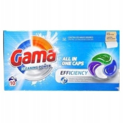 Gama Cleaning Power Efficiency Uniwersalne Kapsułki do Prania 10 szt.