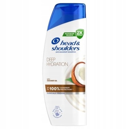 Head & Shoulders Coconut Deep Hydration Szampon Przeciwłupieżowy Kokosowy 330 ml