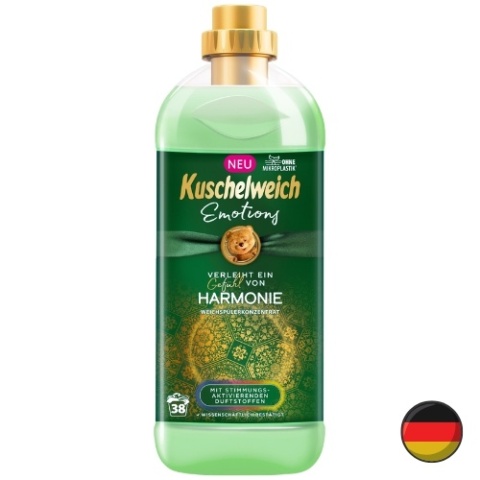 Kuschelweich Emotions Harmonie Zielony Płyn do Płukania 38 prań (Niemcy)
