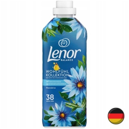 Lenor Balance Meeresbrise Płyn do Płukania Morska Bryza 38 prań (Niemcy)