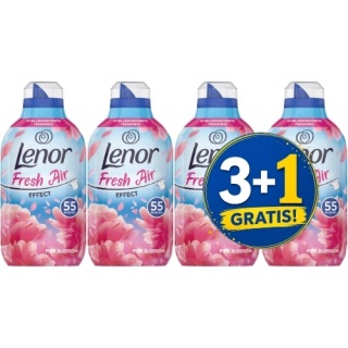 Lenor Fresh Air Pink Blossom Płyn do Płukania 55 prań 3+1 CZWARTY GRATIS