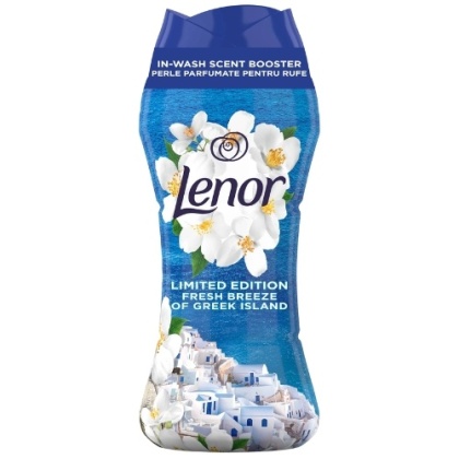 Lenor Fresh Breeze Of Greek Island Perełki Zapachowe do Prania Morska Bryza Grecka Wyspa 195 g