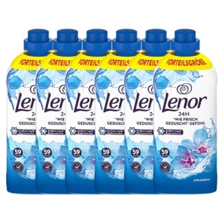 Lenor Niebieski Aprilfrisch Zestaw Płyn do Płukania 8x 59 prań = 472 prania (Niemcy)