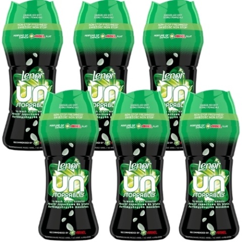 Lenor Unstoppables Scent of Ariel Perełki Zapachowe do Prania Zestaw 6 x 195 g