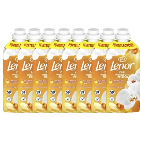 Lenor Złoty Zestaw Płyn do Płukania 8x 59 prań = 472 prania (Niemcy)