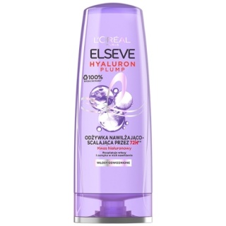 Loreal Elseve Hyaluron Plump 72h Nawilżająca Odżywka do Włosów 200 ml