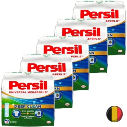 Persil Megaperls Universal Proszek do Prania Uniwersalny Zestaw 5 x 17 prań = 85 prań (Belgia)