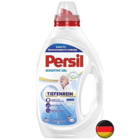Persil Żel do Prania Sensitive dla Dzieci 20 prań (Niemcy)