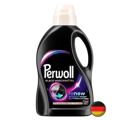 Perwoll Renew Żel do Prania Ciemnych i Czarnych Tkanin 27 prań (Niemcy)