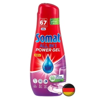 Somat Żel do Zmywarki Power All in1 67 prań (Niemcy)