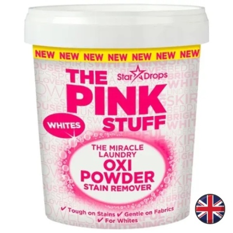 Stardrops The Pink Stuff Oxi Odplamiacz w Proszku do Prania Białego 1 kg (Wielka Brytania)