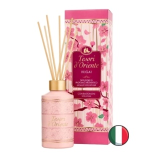 Tesori d’Oriente Ikigai Patyczki Zapachowe Dyfuzor Aromatyczny 200 ml (Włochy)