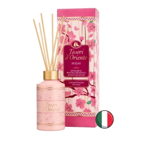 Tesori d’Oriente Ikigai Patyczki Zapachowe Dyfuzor Aromatyczny 200 ml (Włochy)