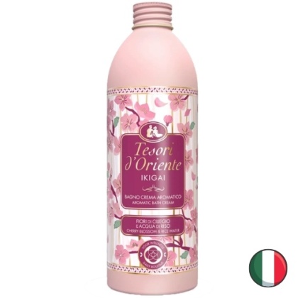 Tesori d’Oriente Ikigai Płyn do Kąpieli Kwiat Wiśni Woda Ryżowa 500 ml (Włochy)