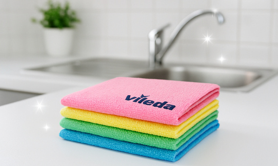 Ściereczka Vileda Mikrofibra – idealna do sprzątania. Poznaj jej moc