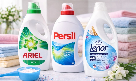Ariel, Persil czy Lenor – który żel do prania wybrać?