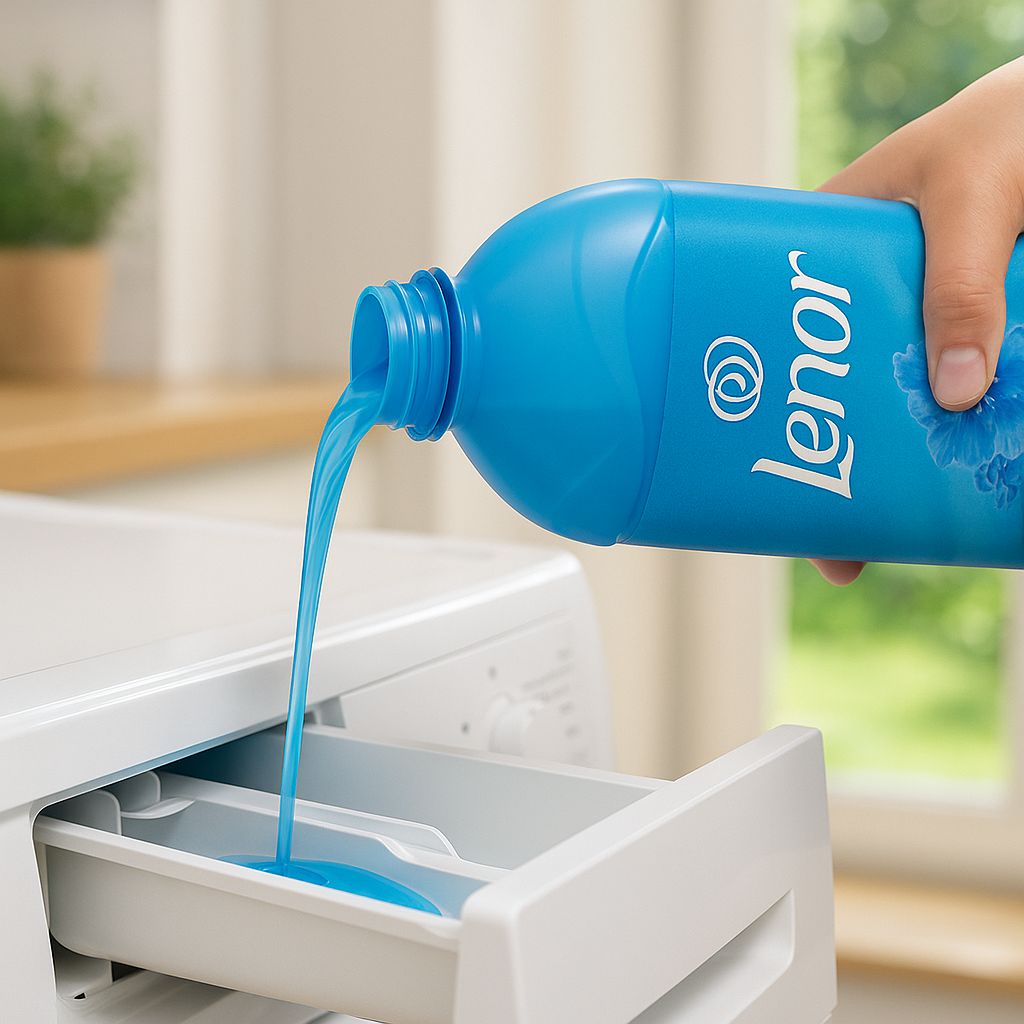 Niebieski Lenor Aprilfrisch