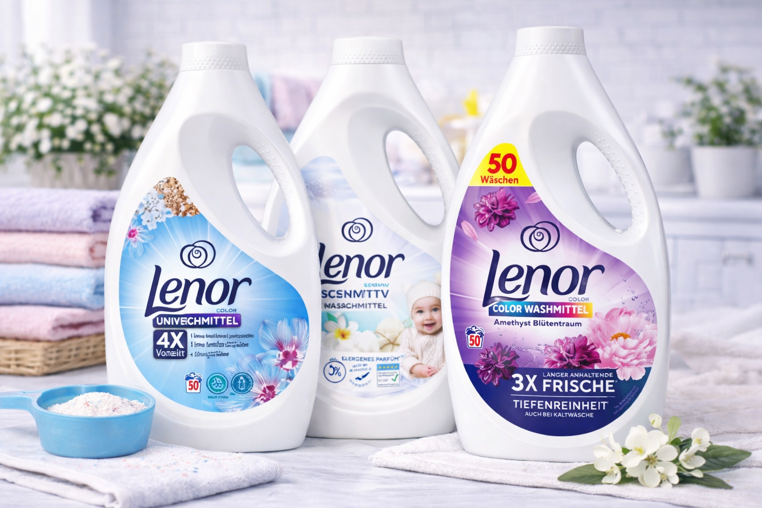 Żele do prania Lenor