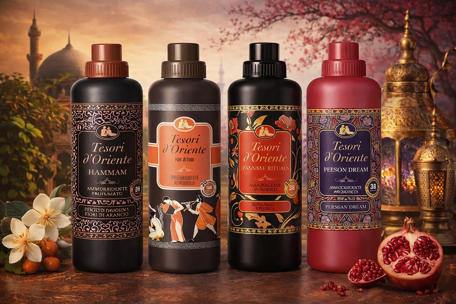 Najładniejsze płyny do płukania Tesori d'Oriente