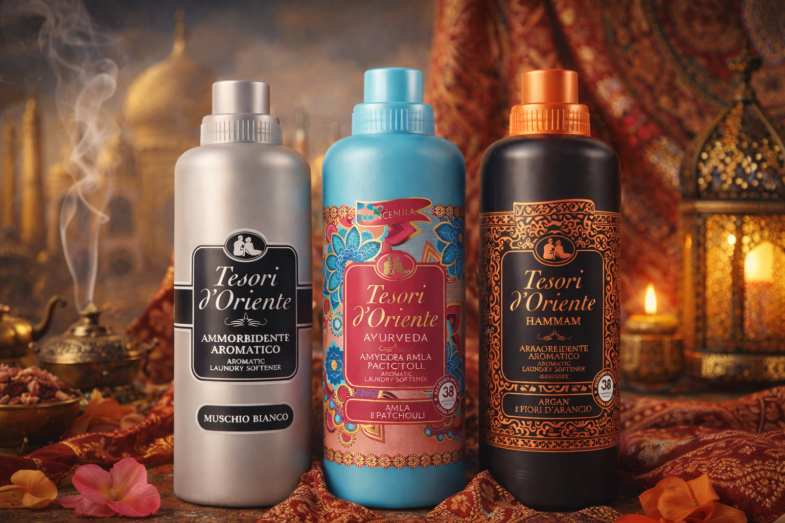 Włoskie płyny do płukania Tesori d'Oriente