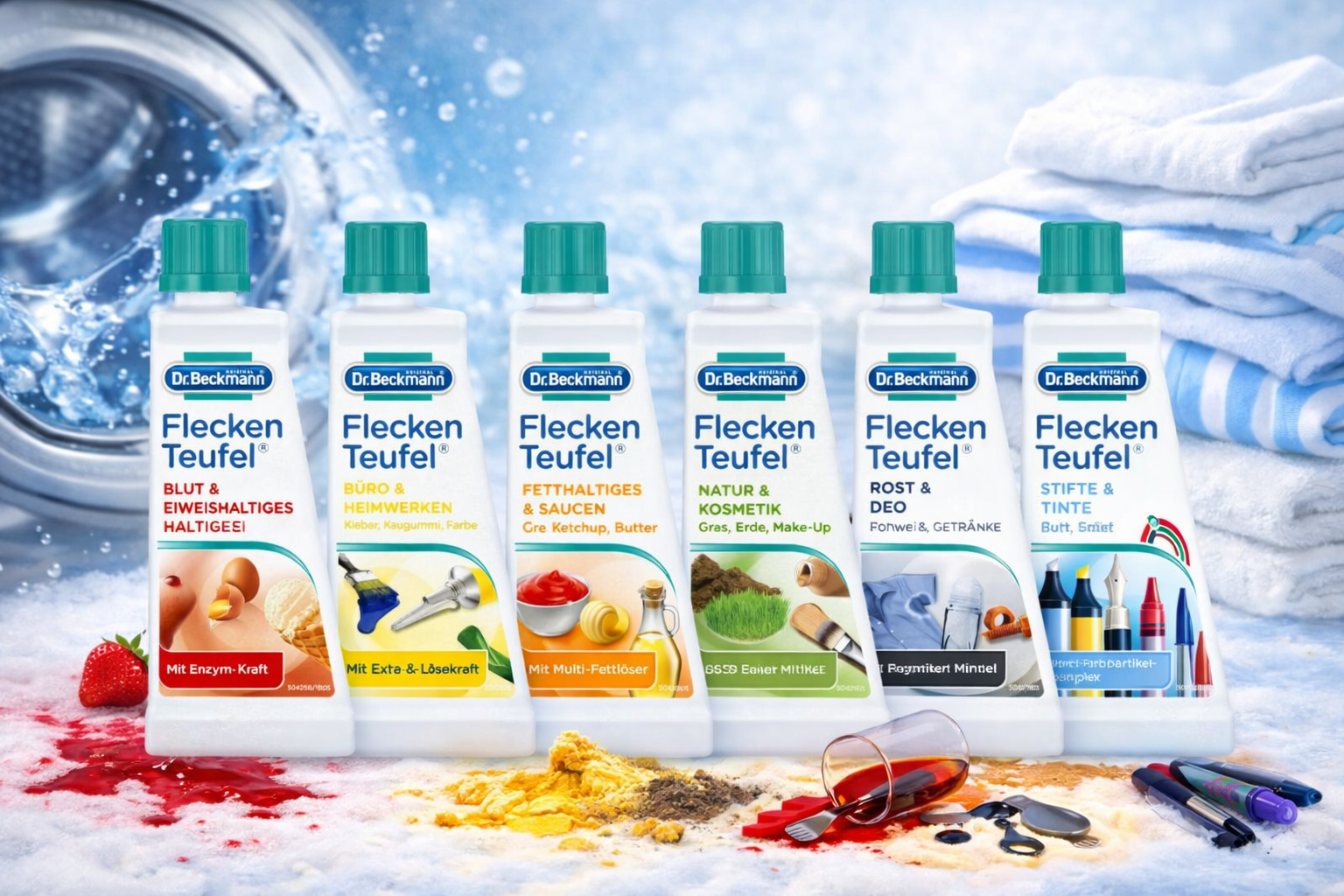 Odplamiacze precyzyjne dr Beckmann